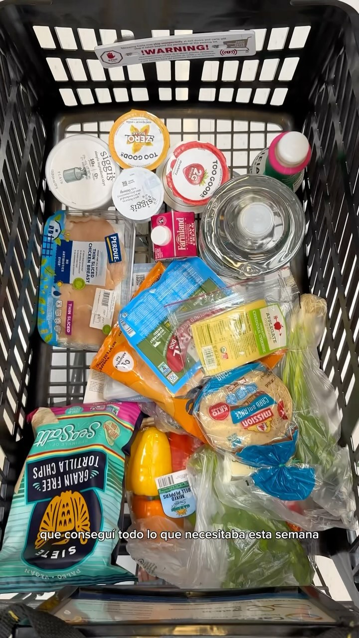 Compra baja en azúcar y carbohidratos 🛒✨💕 #prediabetes #comidasana