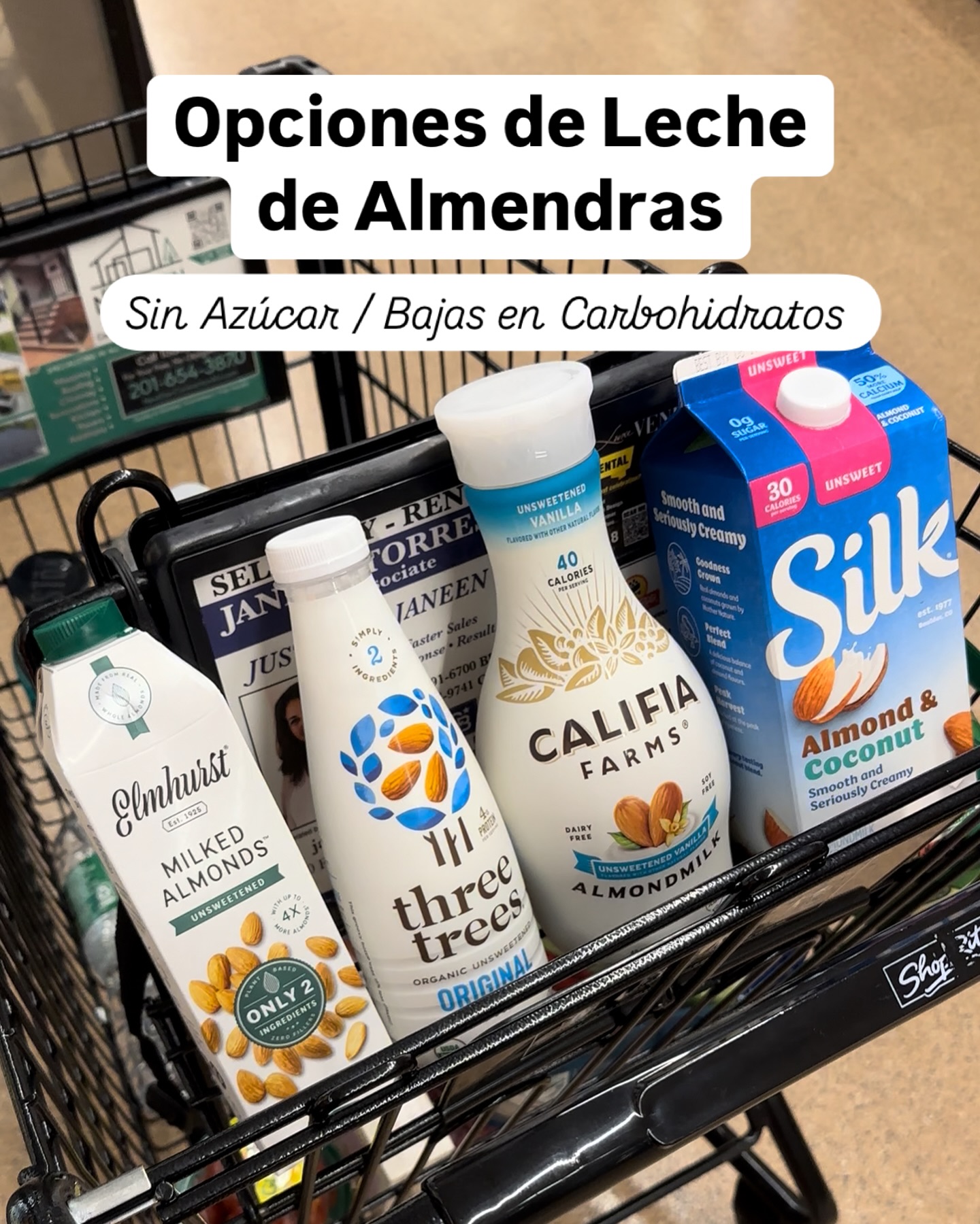 ¿Cuál es tu favorita? 🤔💕 #bajoencarbohidratos #lechedealmendras #sinazucar #prediabetes