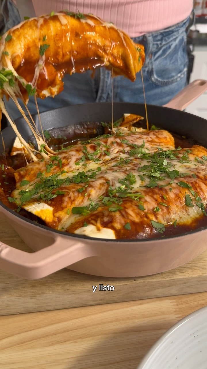 🤤Enchiladas saludables y riquísimas!