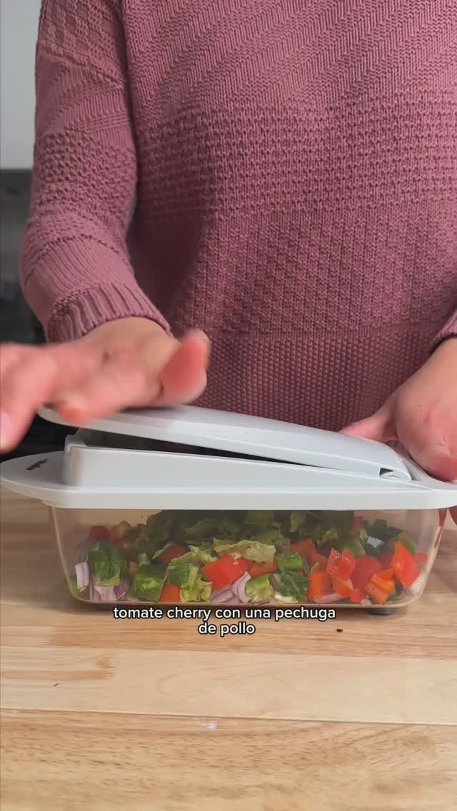 🌿 Ensalada Picada Crujiente y Colorida