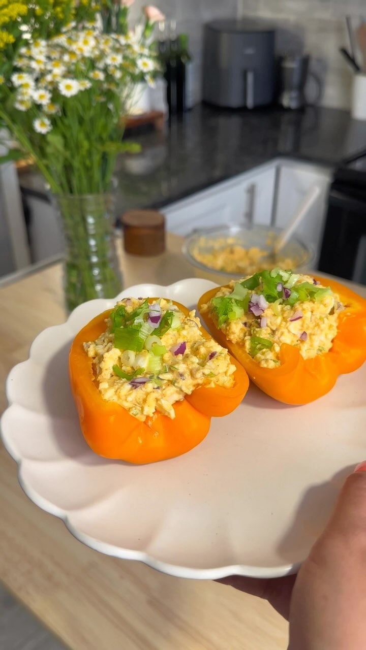 🤤💕Ensalada de Huevo Baja en Carbohidratos