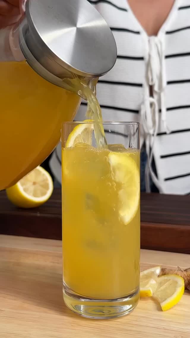 Limonada de Té Helado Antiinflamatoria 🍋