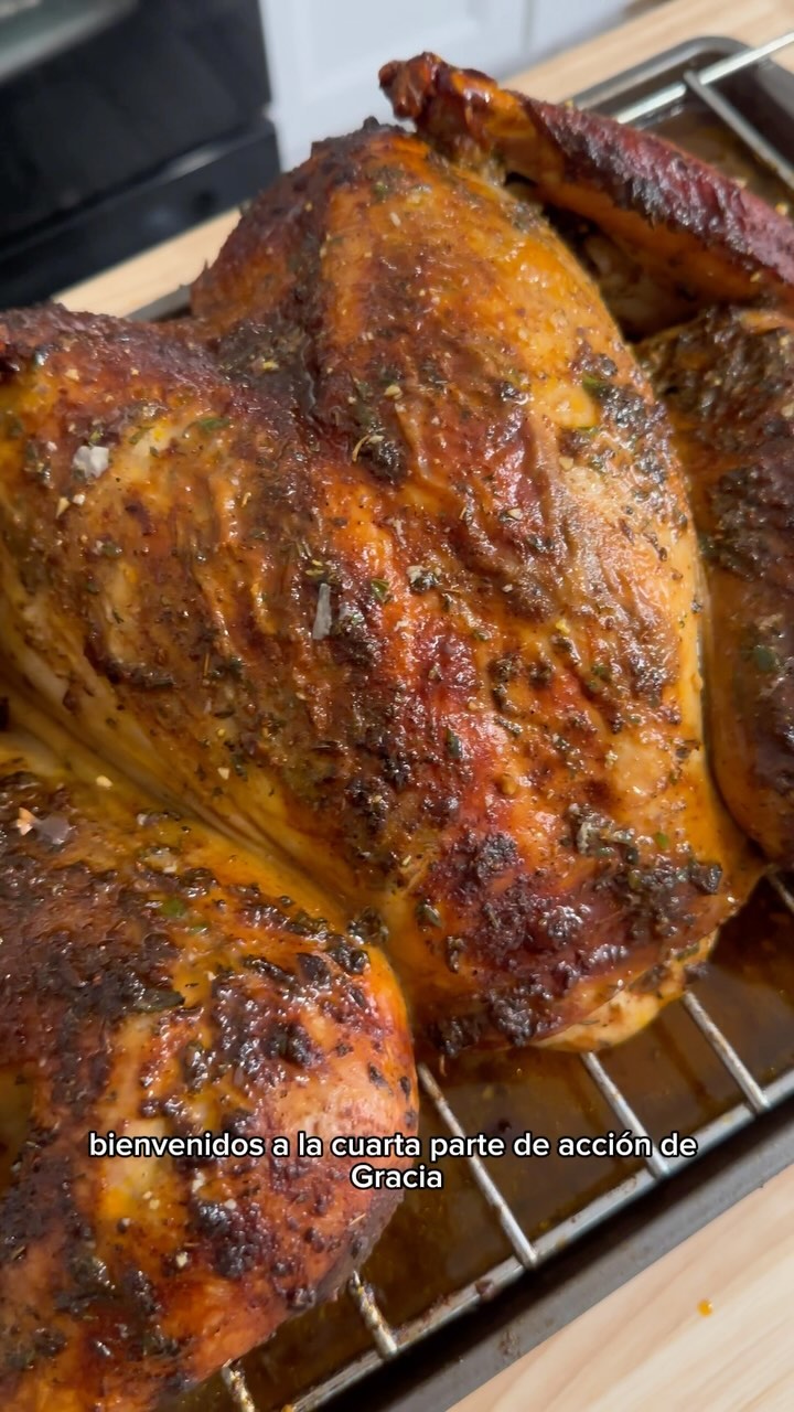 🦃 Pavo Jugoso Estilo Spatchcock para Acción de Gracias #sinazucar #bajoencarbohidratos