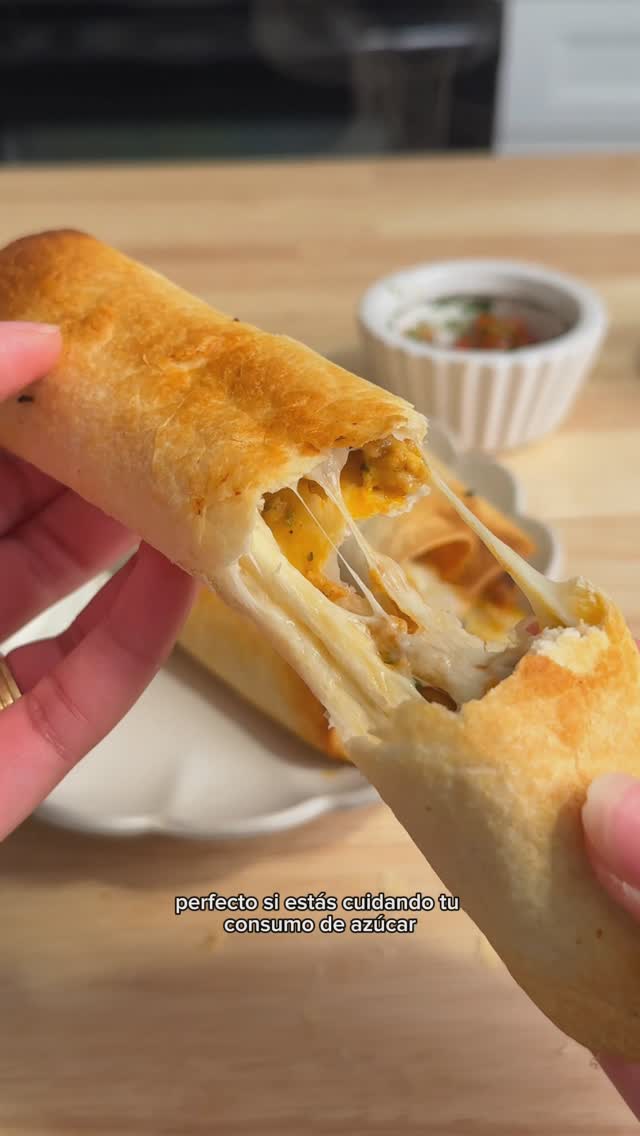 🌮 Taquitos de Pollo con Queso