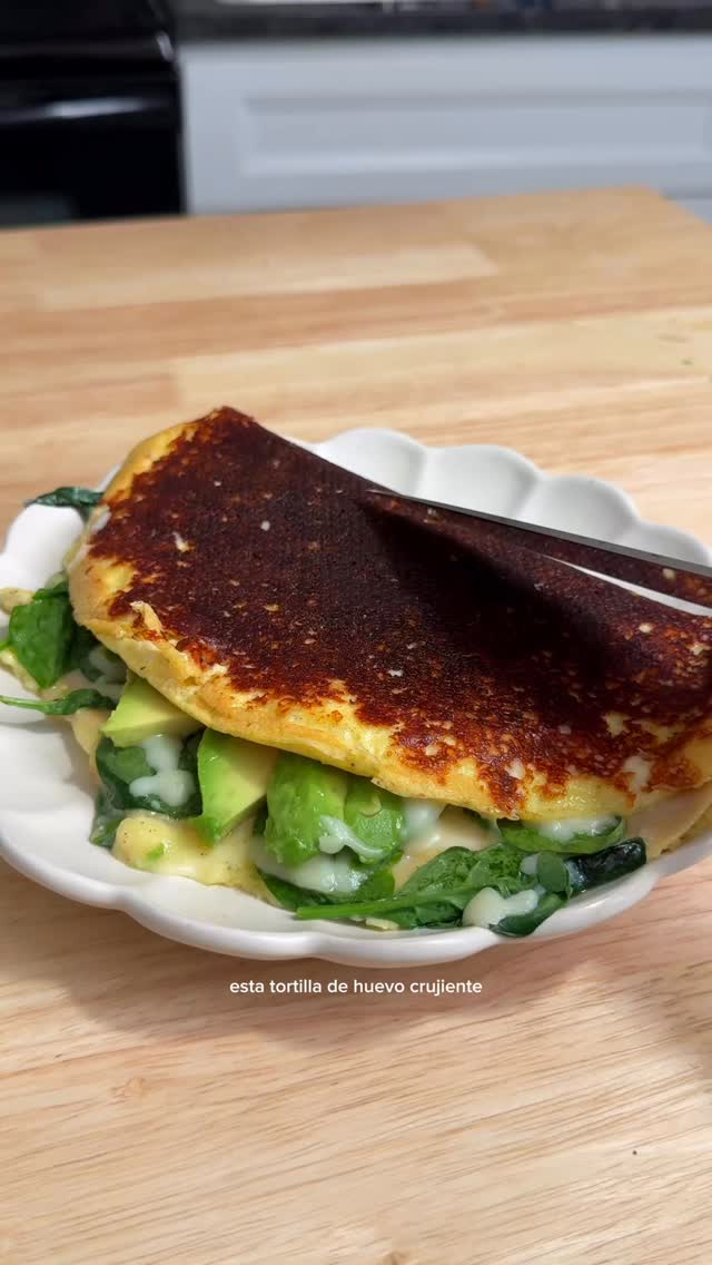 🍳 Wrap de Huevo Crujiente 🍳