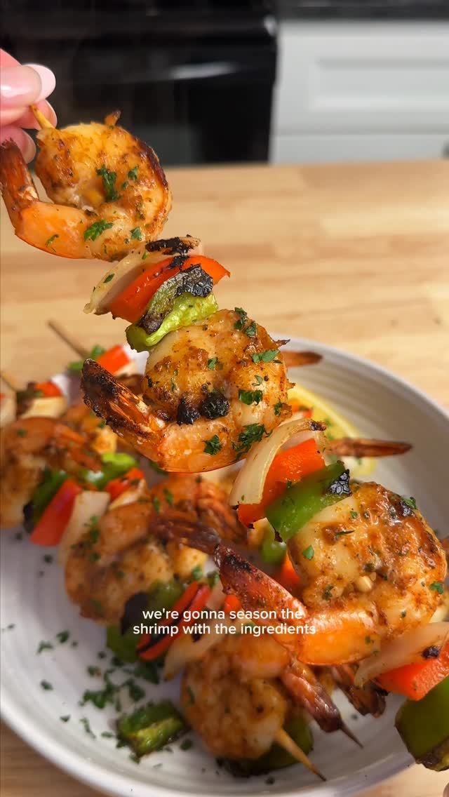 🦐20 Minute Shrimp Skewers