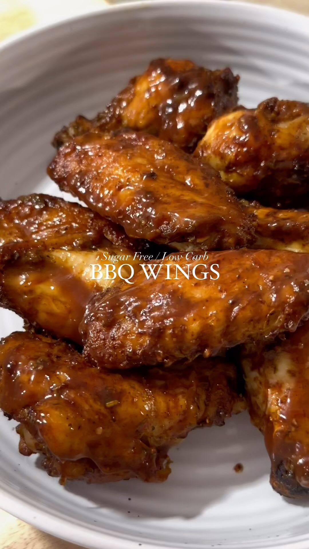📩 Air Fryer Sugar Free BBQ Wings
