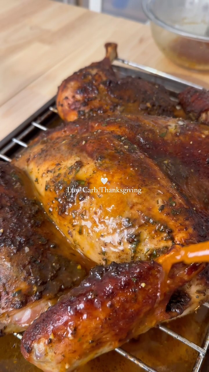 All recipe videos in my profile 💕 #thanksgivingseries #sugarfree #lowcarbrecipes