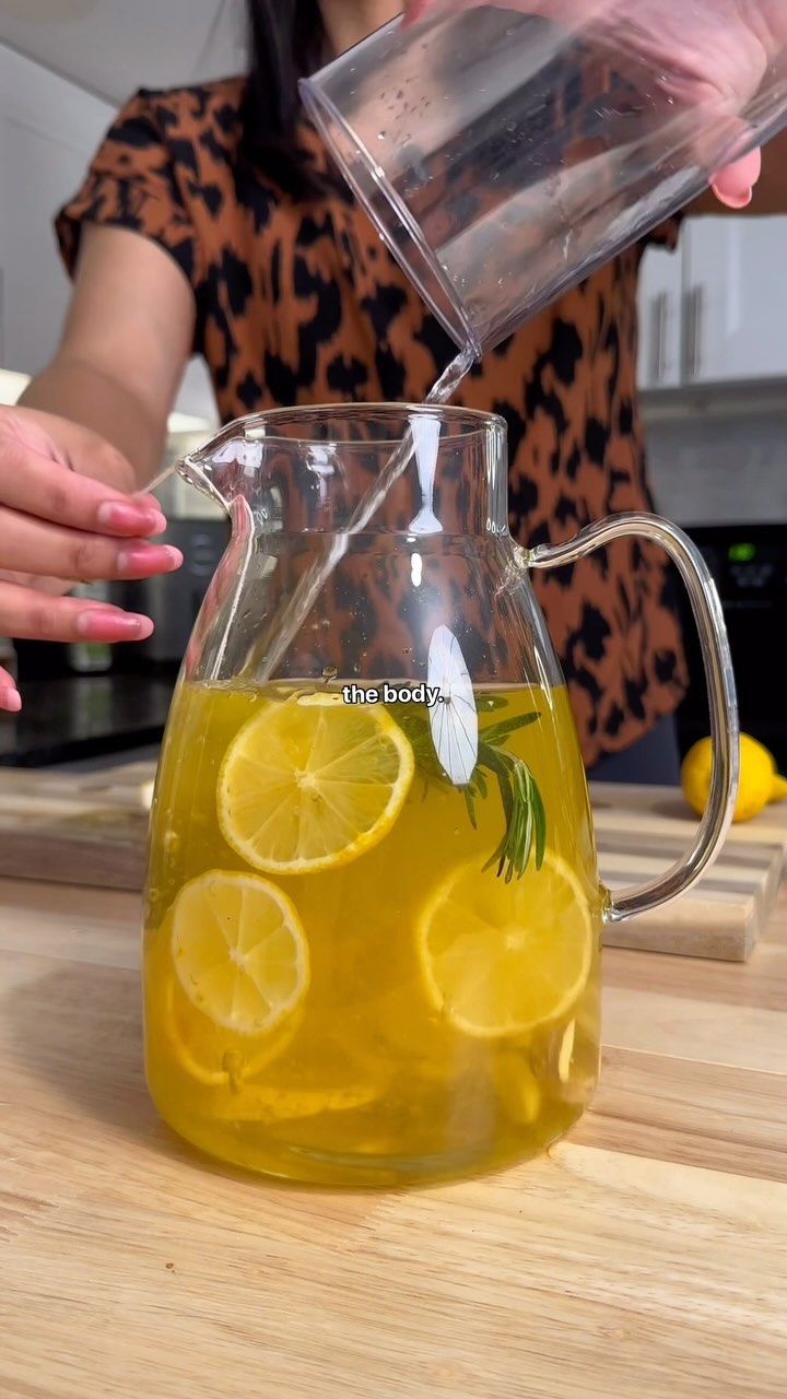 Anti-Inflammatory Lemon Ginger Tea 🍵