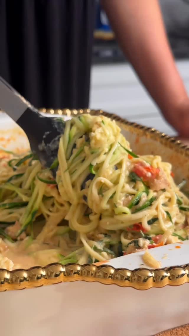 🧀 Baked Feta Zucchini Pasta 🍝