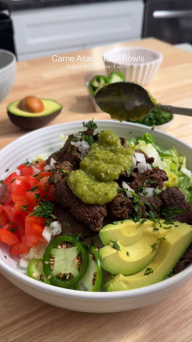 🌮Carne Asada Taco Bowl