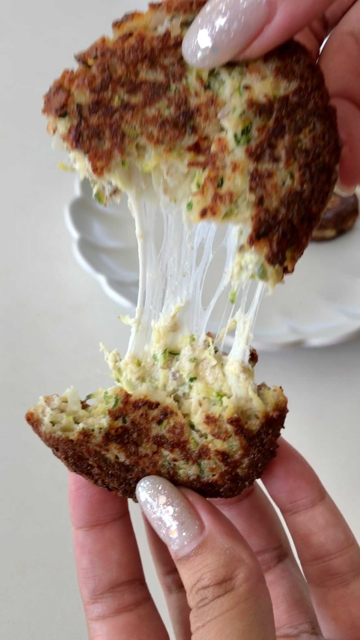 Cheesy delicious fritters 🤤