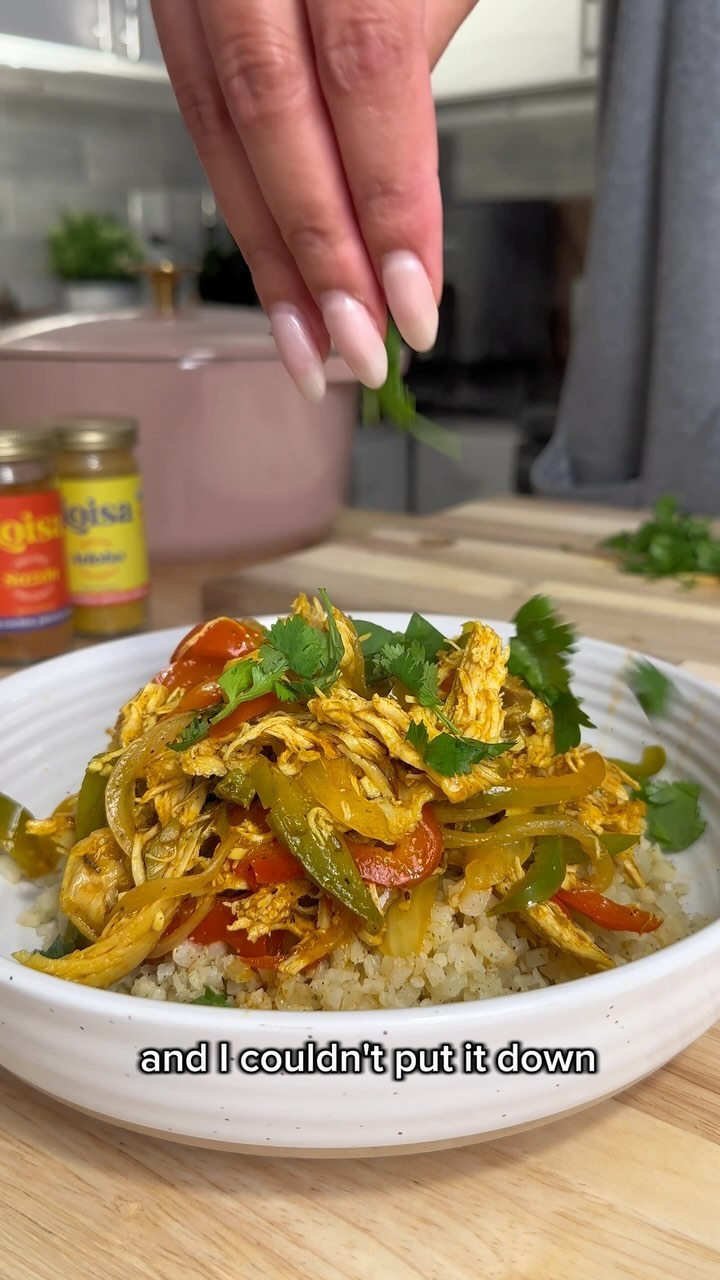 Chicken Ropa Vieja with a twist! 🇨🇺🇵🇷❤️