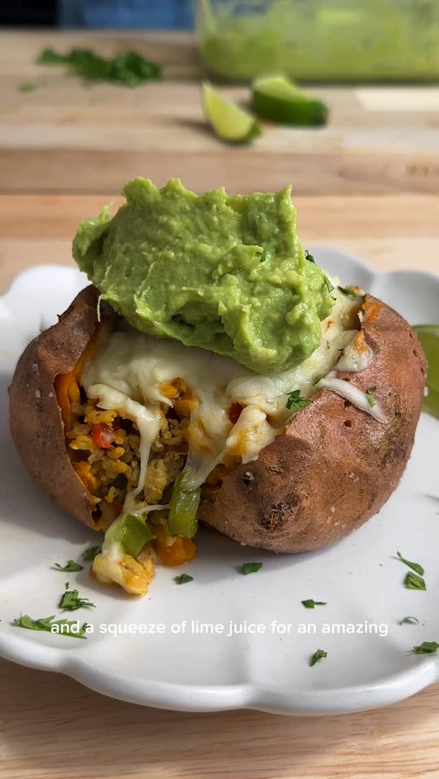 Chicken Stuffed Sweet Potato🍠