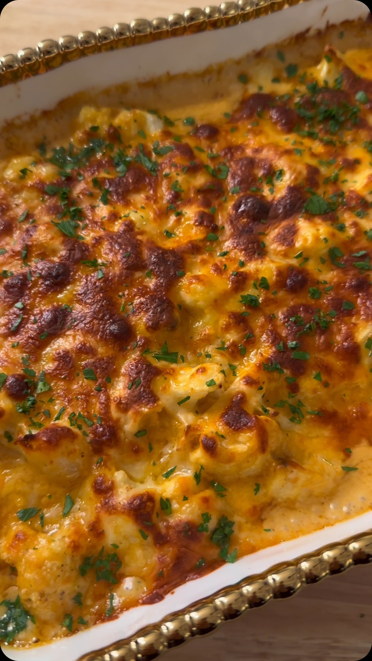 Creamy Cauliflower Cheese Bake 🧀