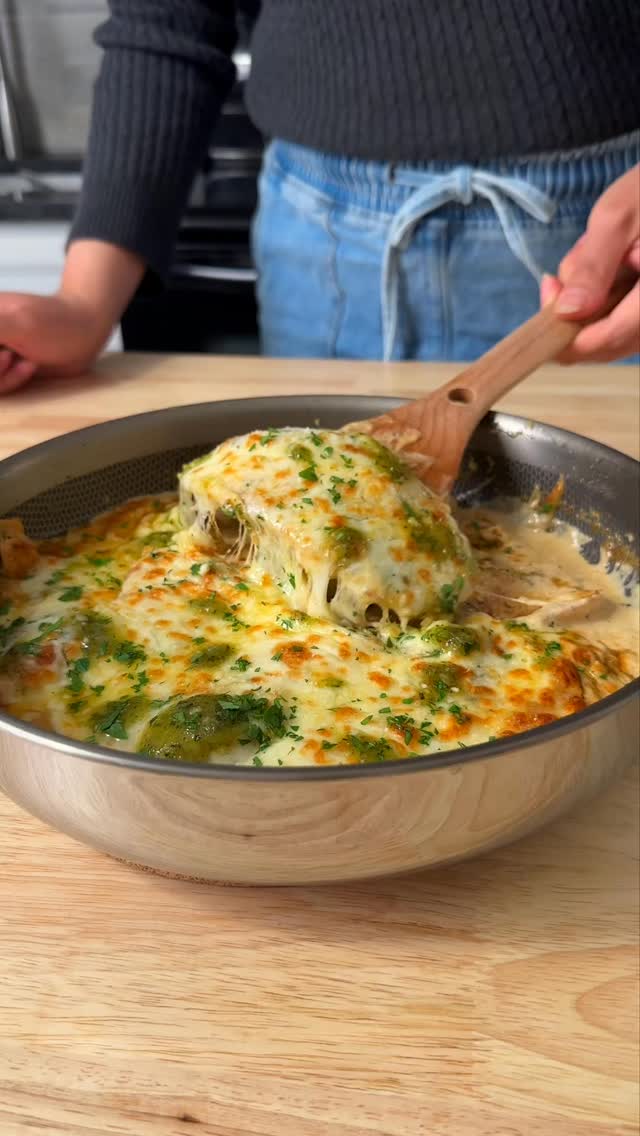🤤Creamy Pesto Chicken (Low-Carb, Sugar-Free)