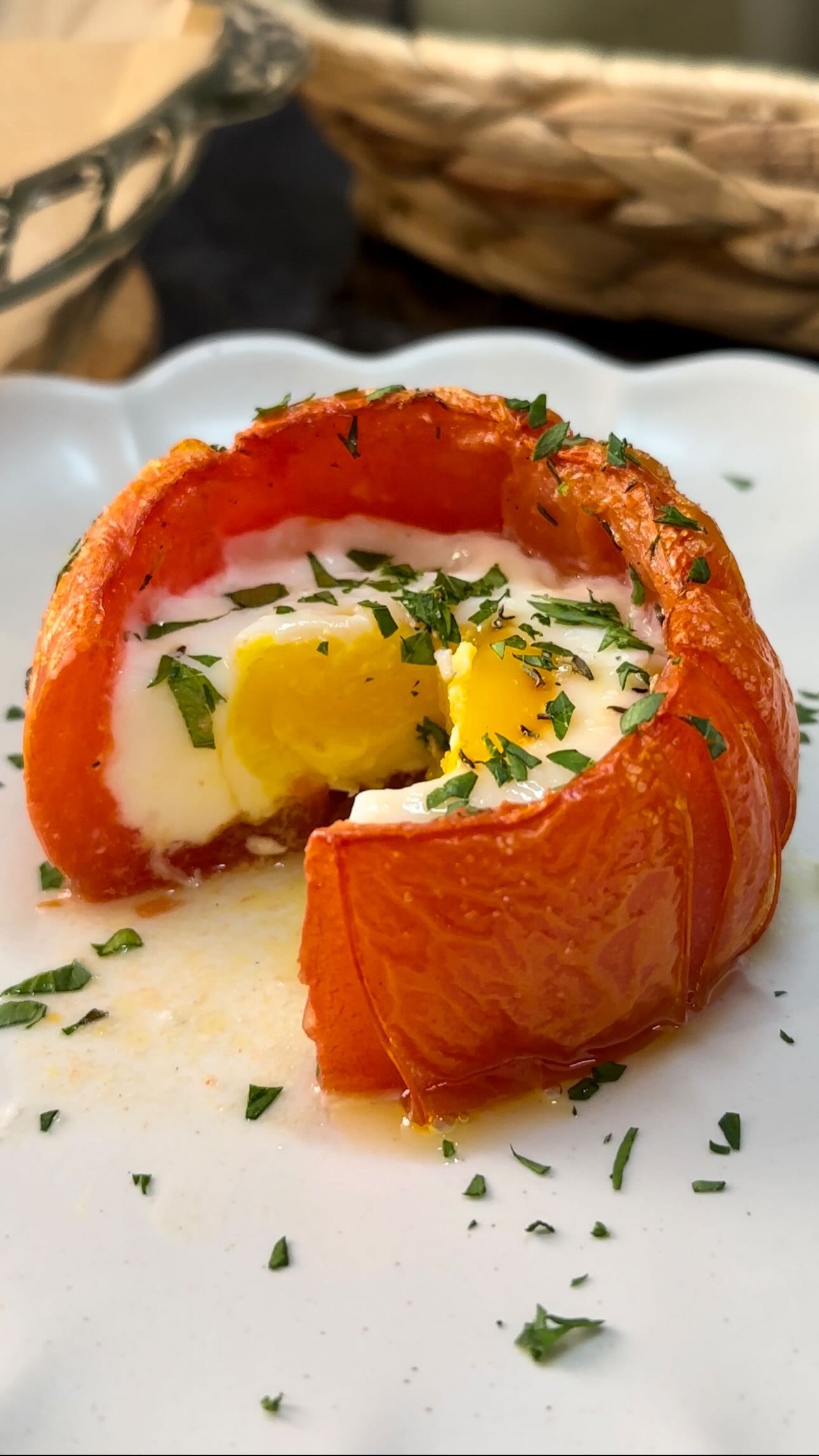 Did you know you could stuff tomatoes? 😍