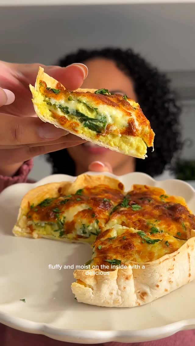 🥚Easy Airfryer Quiche (High Protein, Low Carb)