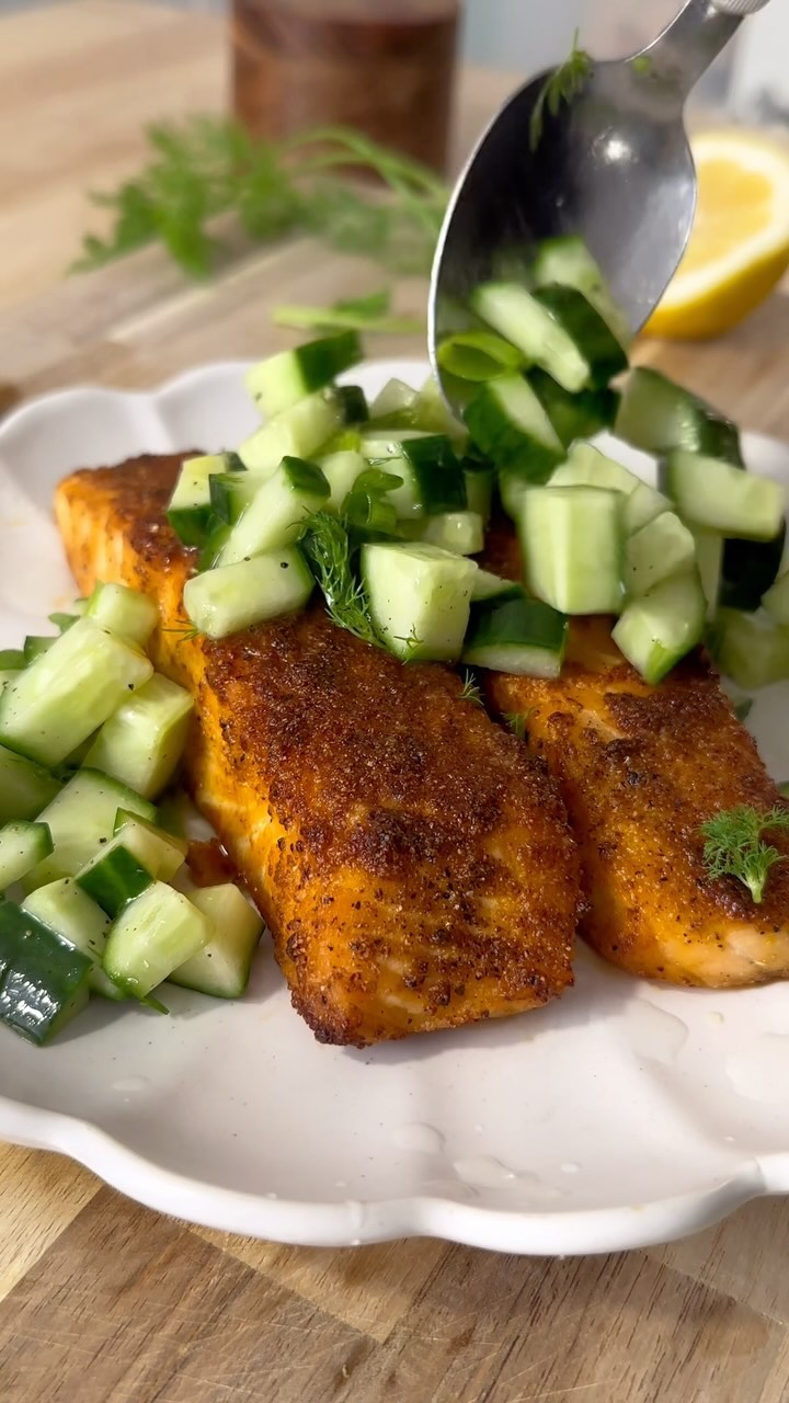 Easy weeknight meal 💕🥒