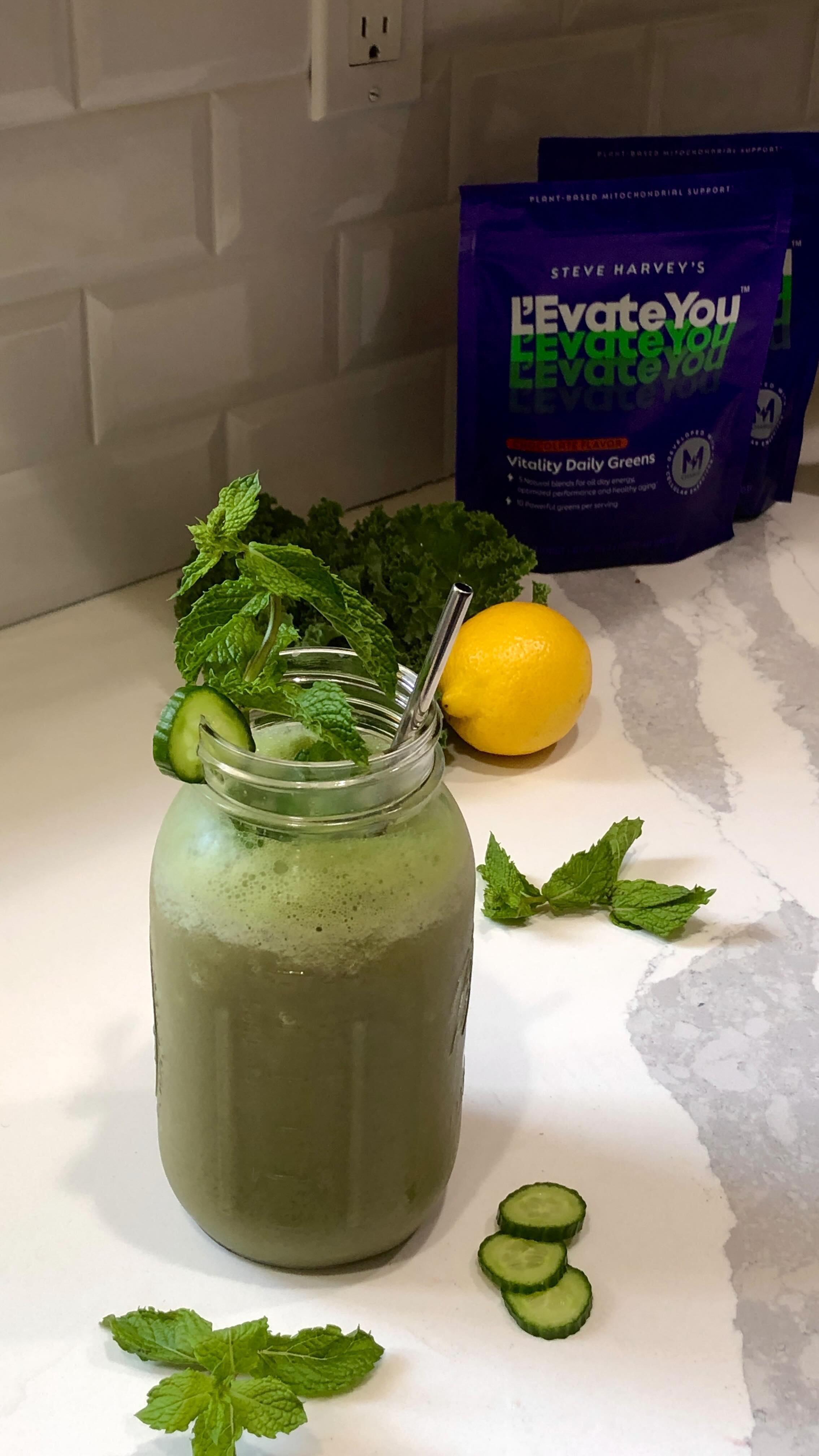 Energy boost mornings with @‌levateyou 💚 #ad