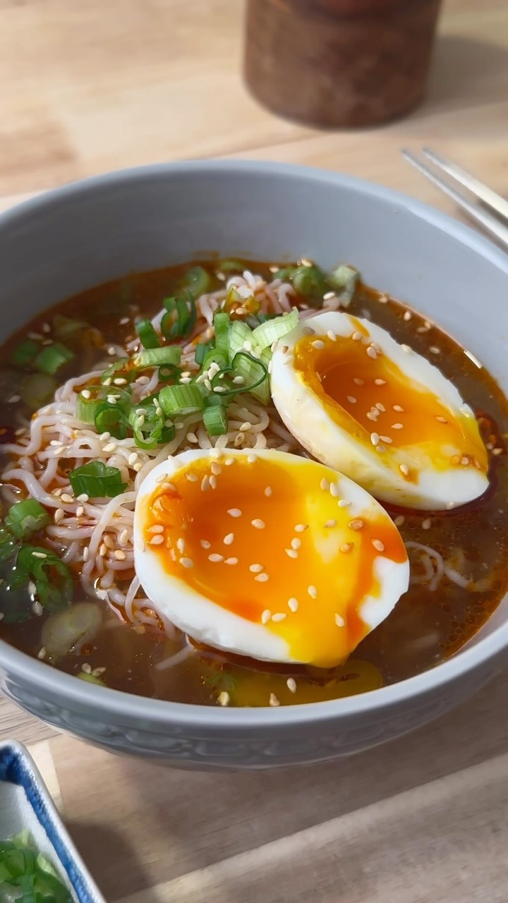 Flavor packed in 15 minutes! 🤤🍜