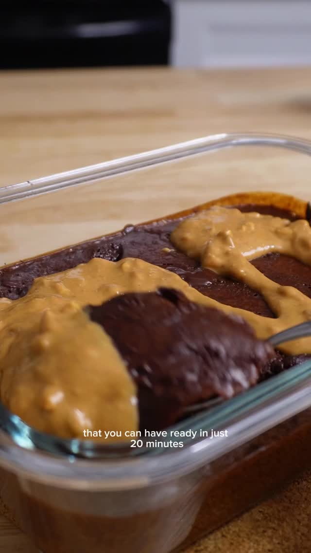 🍫Healthy Fudgy Reese’s Brownie
