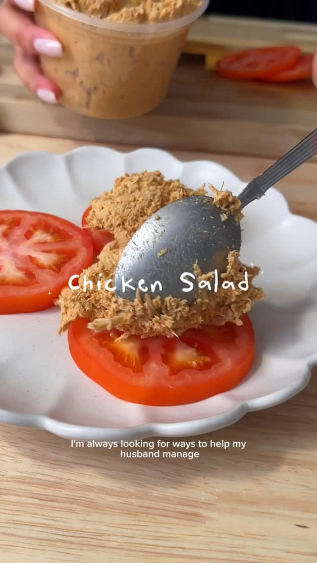 🫙Healthy Meal-Prep Chicken Salad