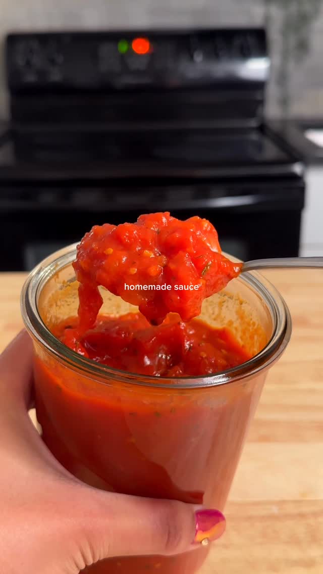🍅Homemade Pizza Sauce (no sugar added / low carb)