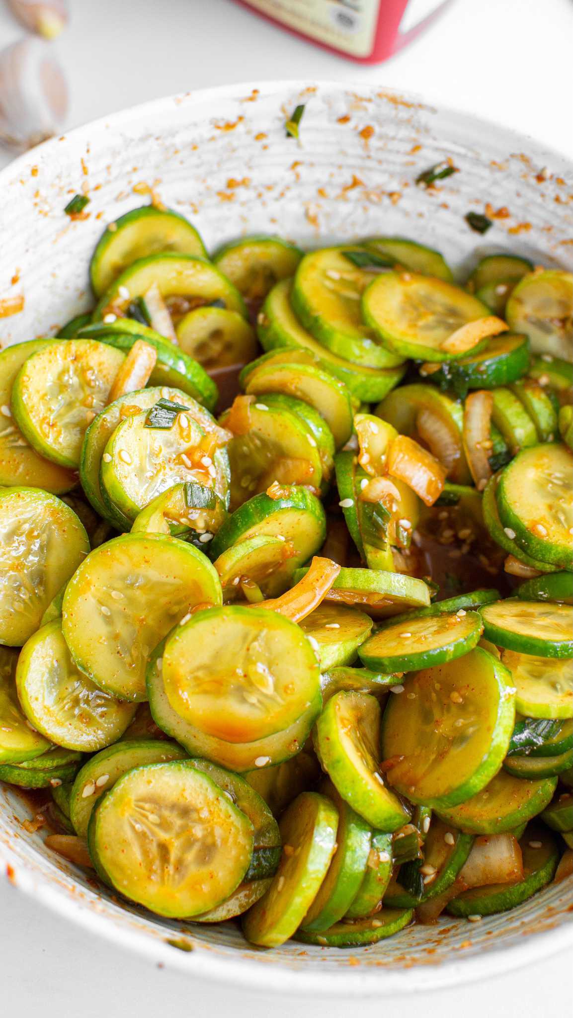Korean Cucumber Salad ⬇️ Recipe Here ⬇️