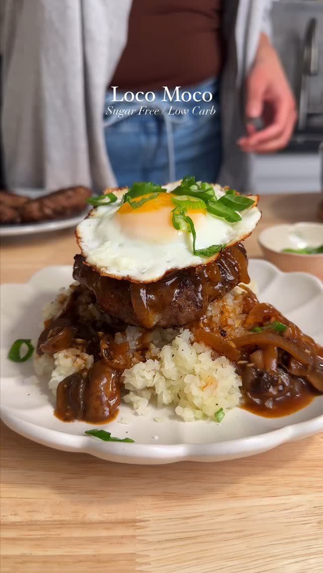 🍚Loco Moco (Sugar Free / Low Carb)