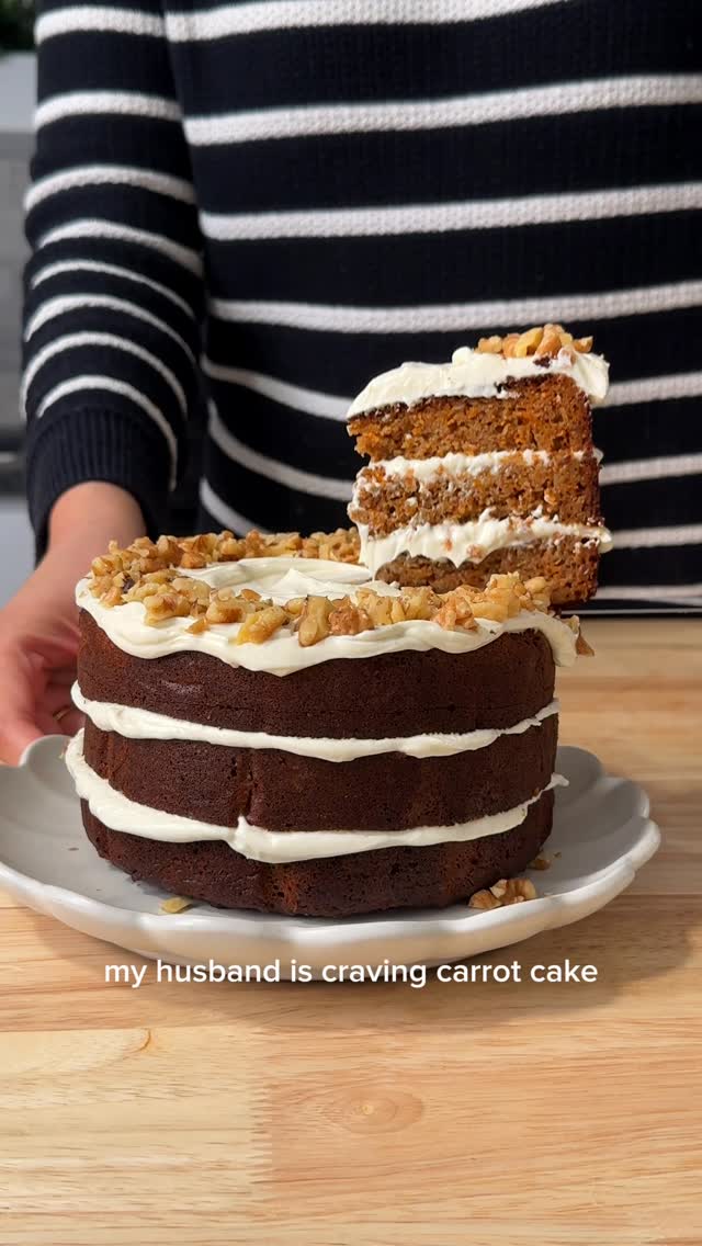 🥕 Low-Carb Sugar-Free Carrot Cake (Gluten Free)