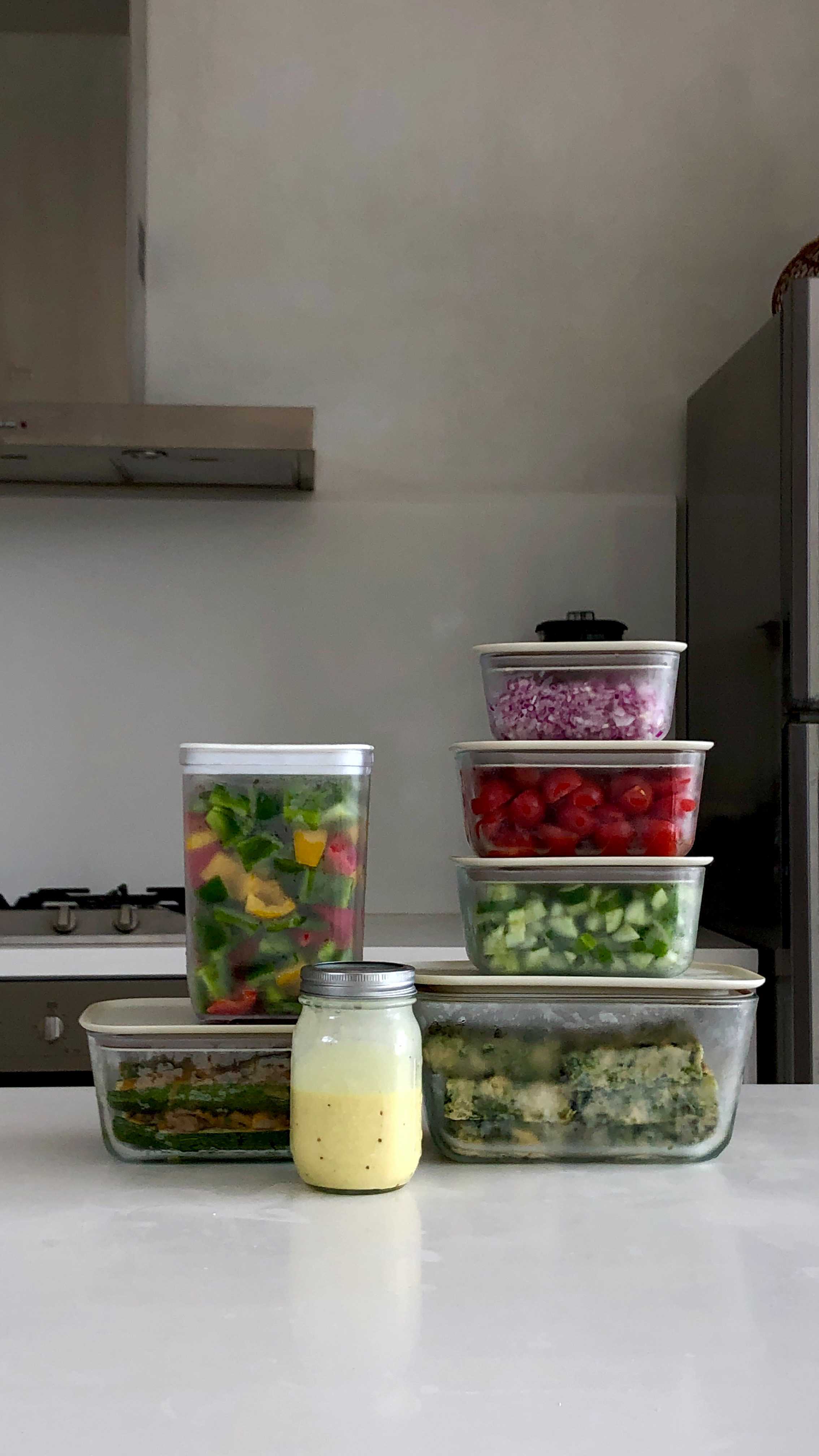 Mini food prep to cover the basics! 🫑