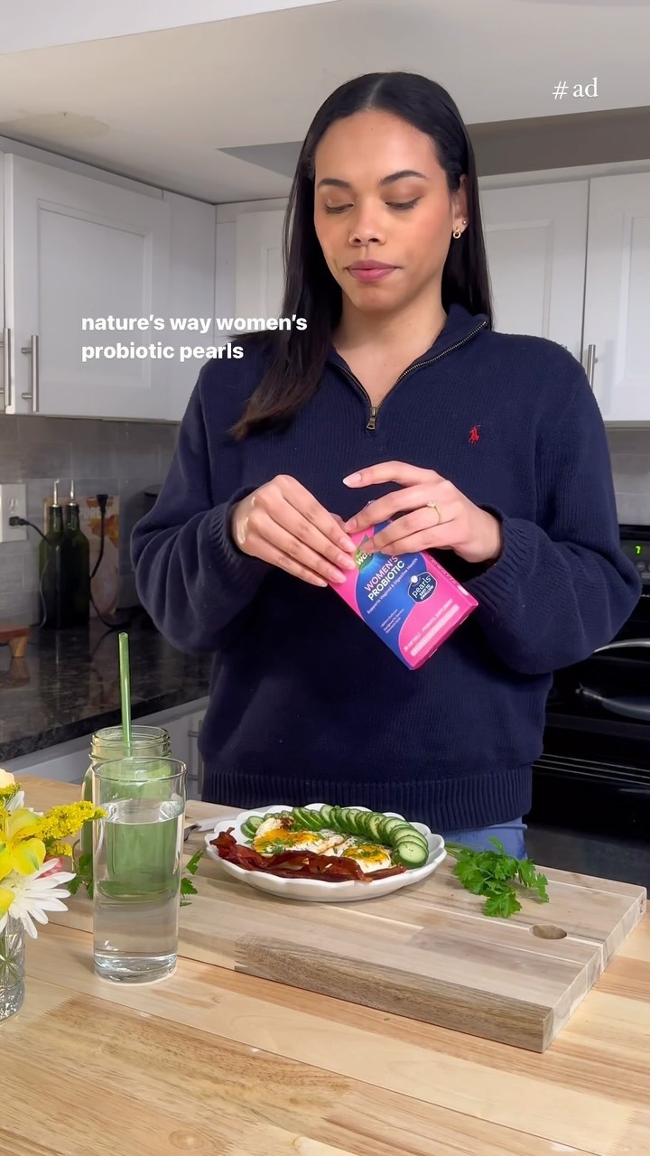 #NaturesWayPartner 🥬 What I eat in a day to support my digestive health 🥰