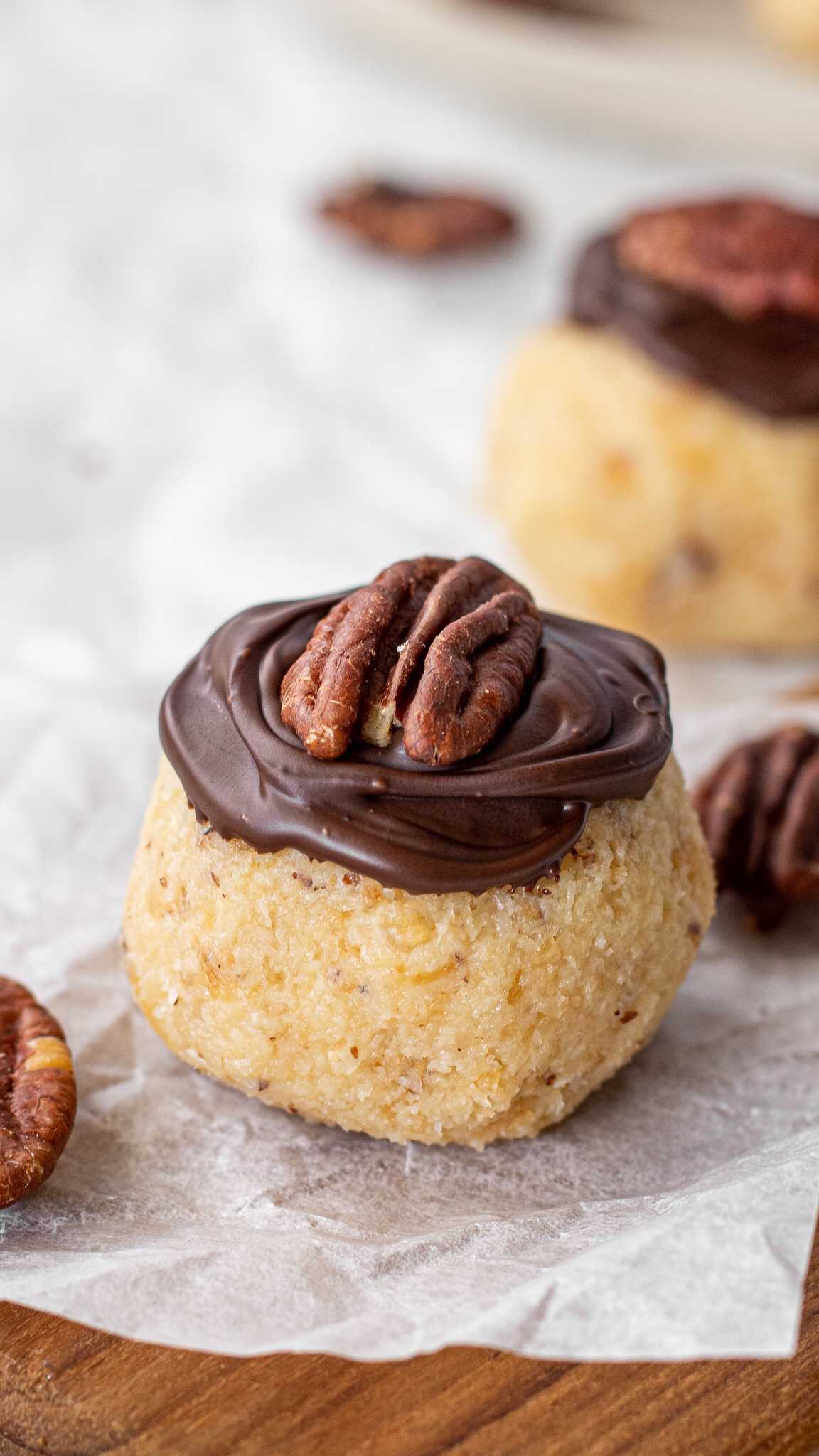 No-Bake Pecan Coconut Macaroons 🤤 with @americanpecan #ad