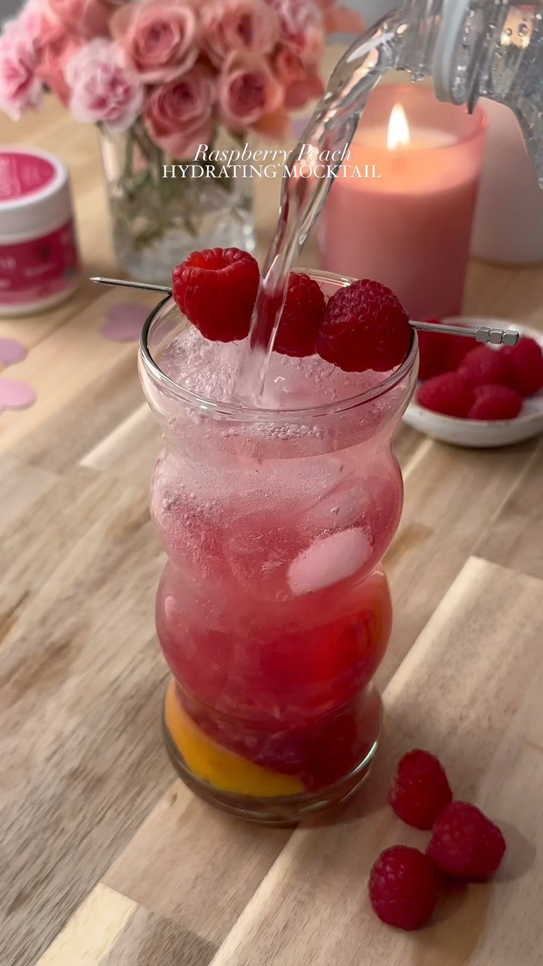 🩷 Refreshing Valentine’s mocktail!