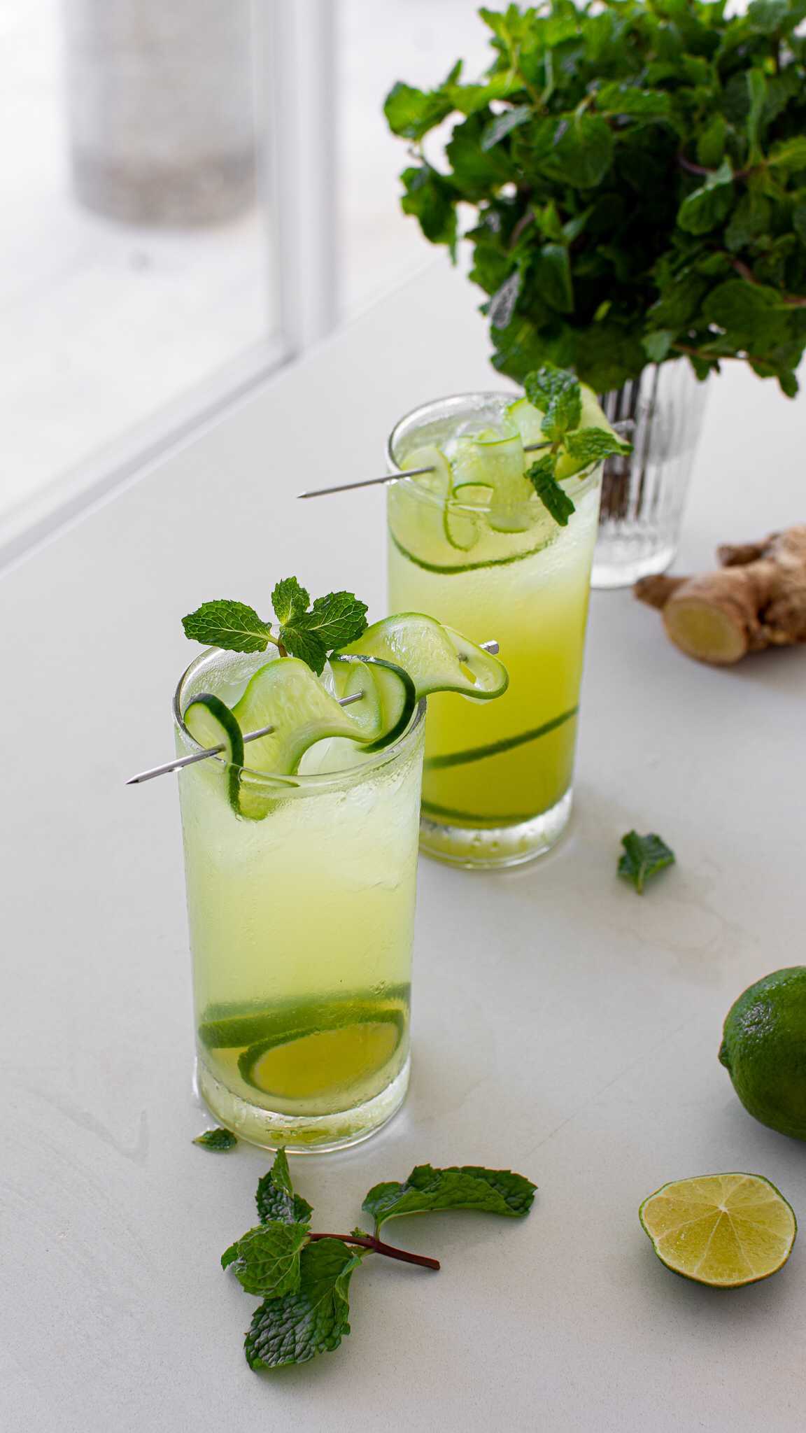Refreshing mocktail in just 10 minutes 🤤