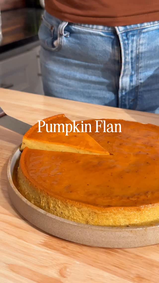 Sugar-Free Pumpkin Flan 🎃