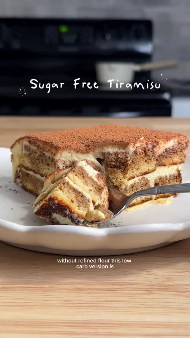 Sugar-Free Tiramisu ☕💕