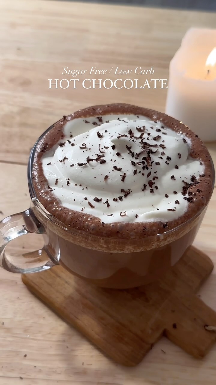 Sugar free hot cocoa 🎅☕✨🍫