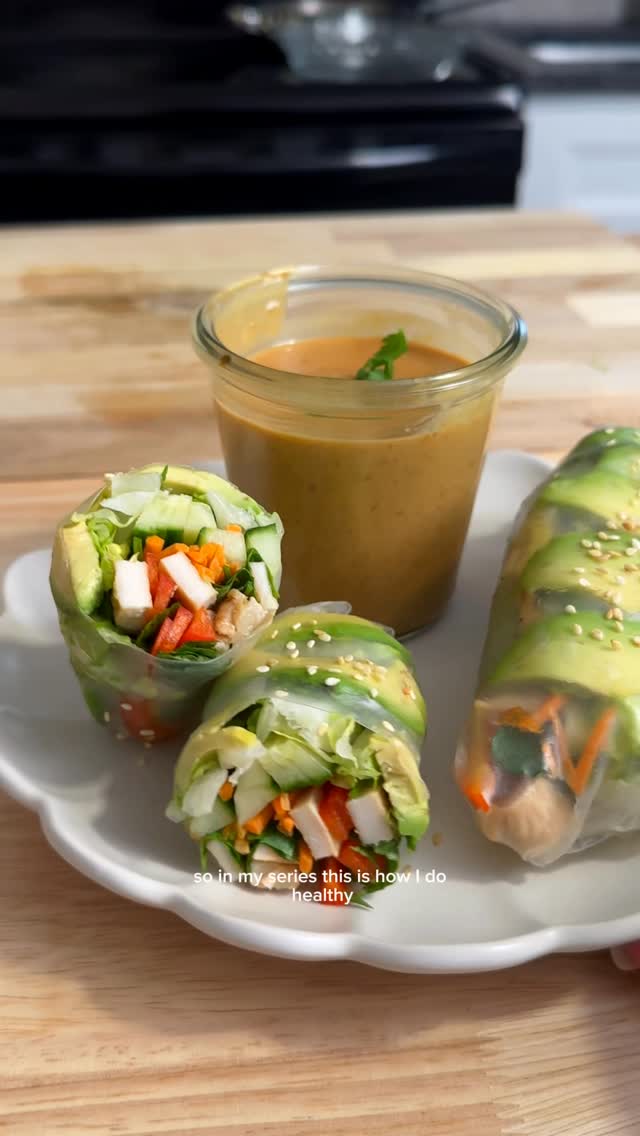 Summer Roll Chicken 🥒🥕