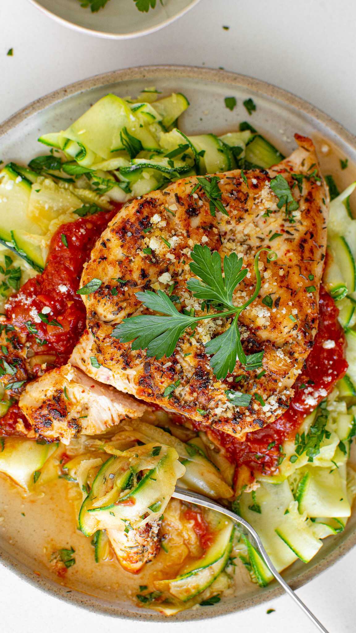 This high protein dish is perfect for meal prepping with servings for each day of the week.