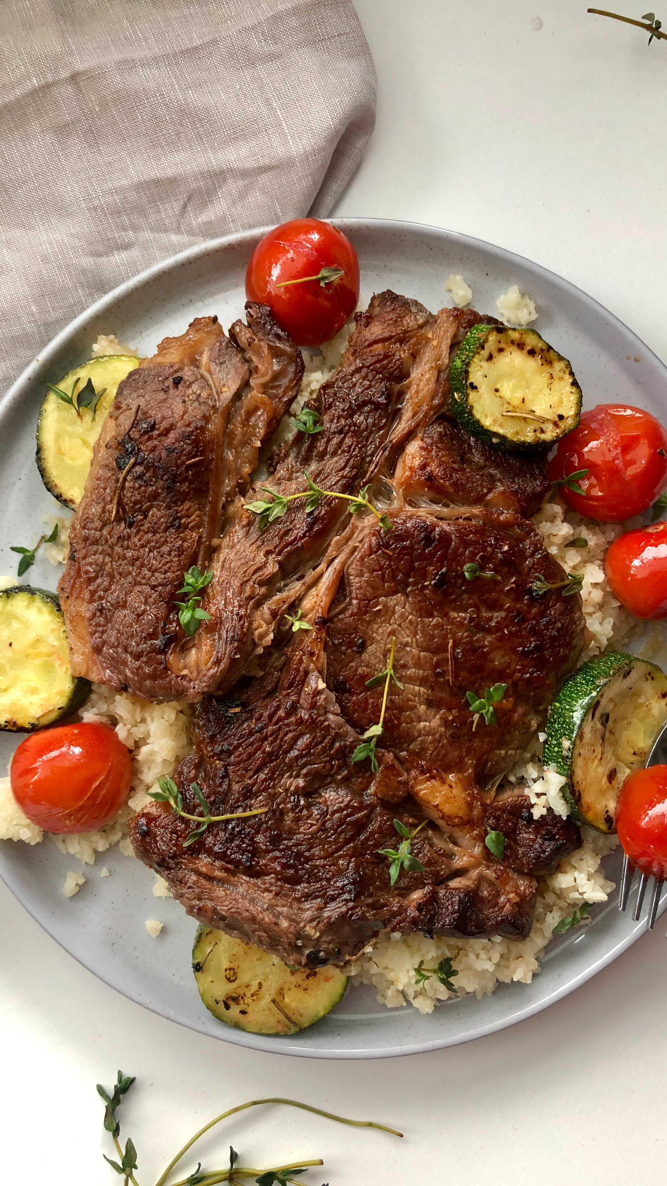 Today’s dinner inspo 🥩💕