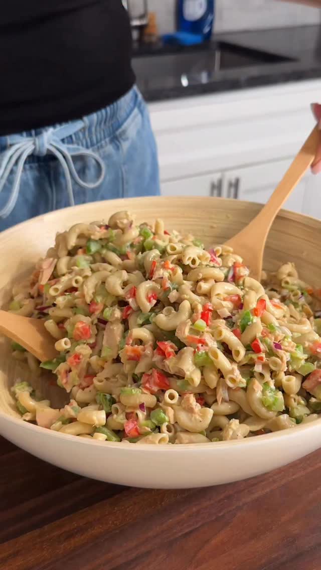 🥗Tuna Pasta Salad (High Protein and Low Carb)