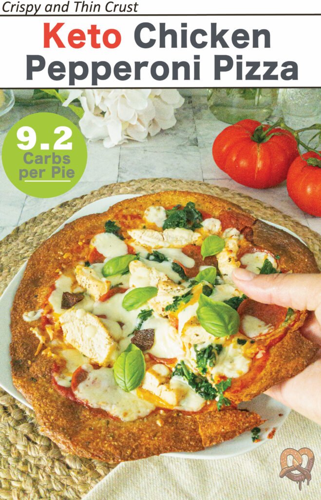 sweetketolife.com-keto-chicken-pepperoni-pizza-pie