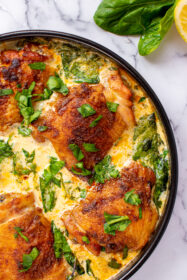 sweetketolife.com baked-chicken-in-cream-sauce-keto