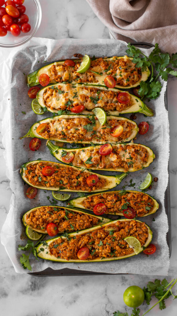 sweetketolife.com-chicken-taco-stuffed-zucchini-keto