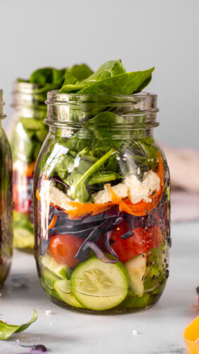 sweetketolife.com-meal-prep-salad-jars