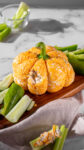 sweetketolife.com-pumpkin-shaped-cheese-ball